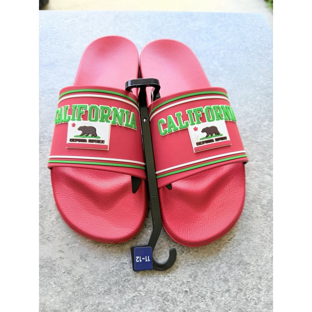 FOCO California Republic Sandal Slides L 11-12 NWT